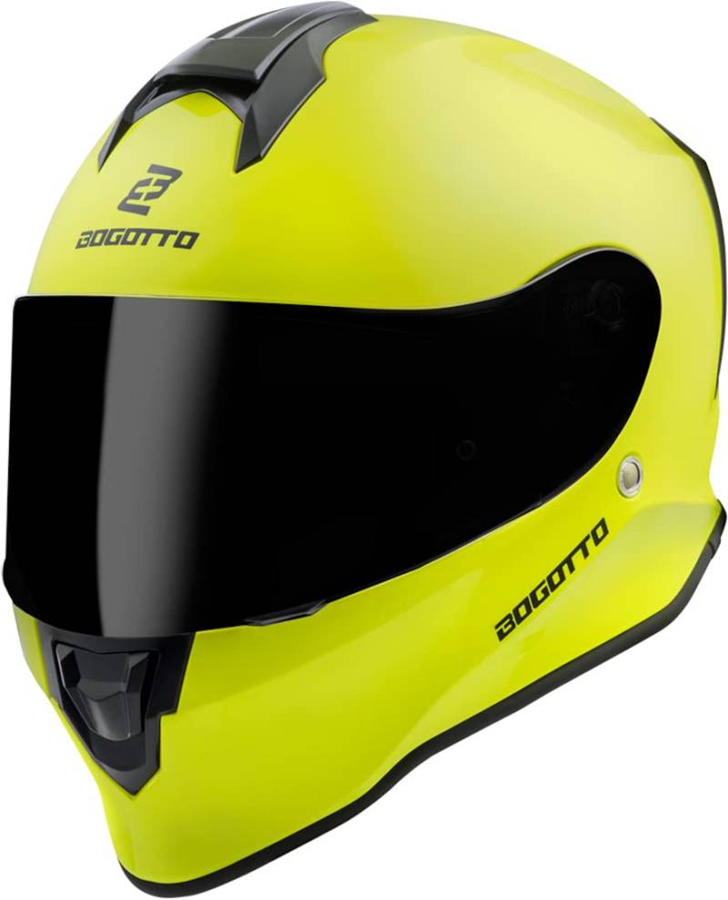 Bogotto V151 Helm, neon-gelb, M von Bogotto