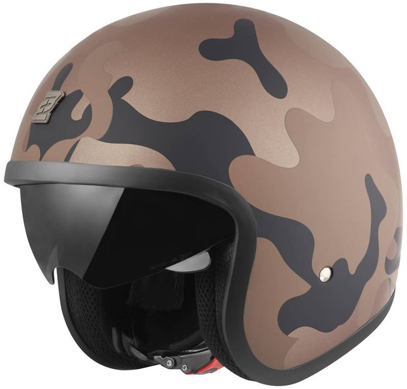 Bogotto V537 Camo Jethelm, braun, L von Bogotto