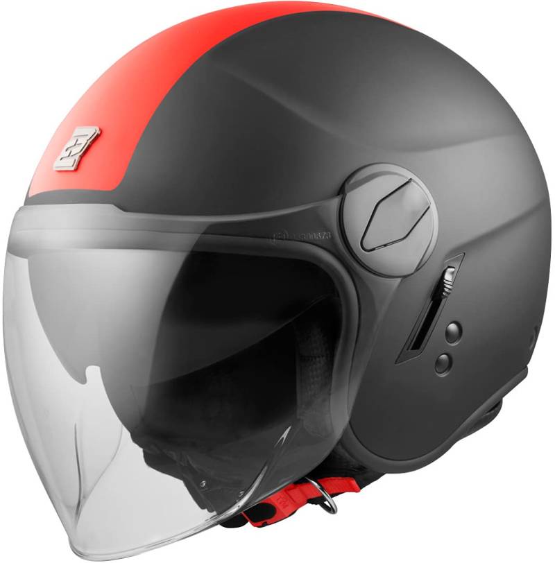 Bogotto V595-1 Next Jethelm, rot, XS von Bogotto