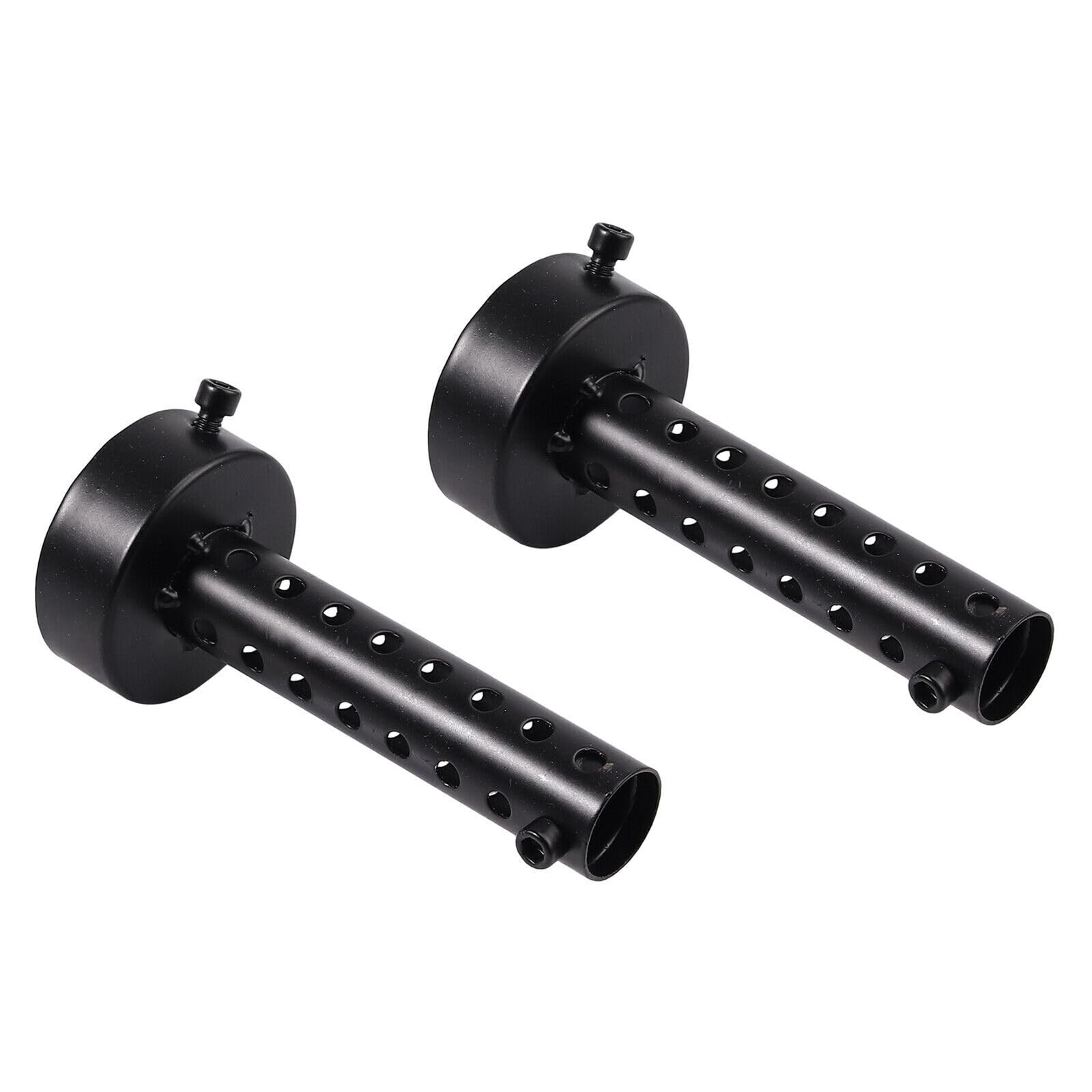 Bohaner 2pcs 60mm Universal Motorrad Auspuff Schalldämpfer DB Killer Schalldämpfer abnehmbare Motorrad Auspuff Endschalldämpfer Schwarz Bohaner 2pcs 60mm Universal Motorrad Auspuff Schalldämpfer DB Killer Schalldämpfer abnehmbare Motorrad Auspuff Endschalldämpfer Schwarz von Bohaner