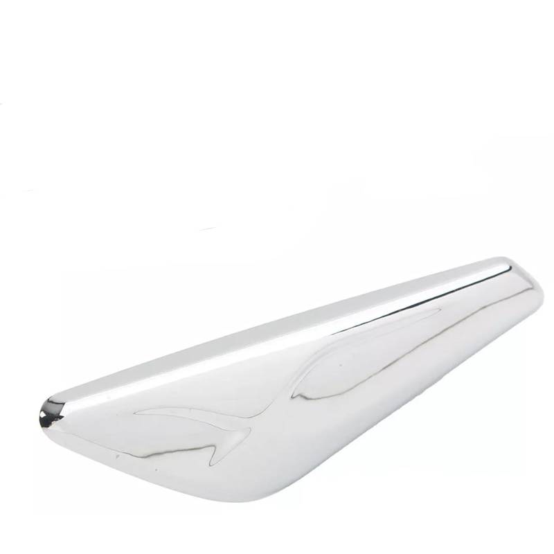 Bohaner Linke Seite Kotflügel Chrom Verkleidung Finisher Linke Seite Kotflügel Chrom Panel Marker Finisher Front Fender Trim Chrom 51117338569 für BMW X3 F25 X4 F26 von Bohaner