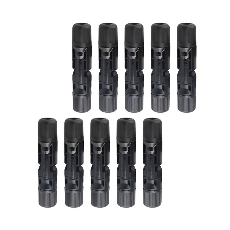 10pcs Multipurpose Solarverbinder Staubdes Und Wasserdichtes IP67 Praktisches Zubehör Für Photovoltaiksysteme von Bokcztml
