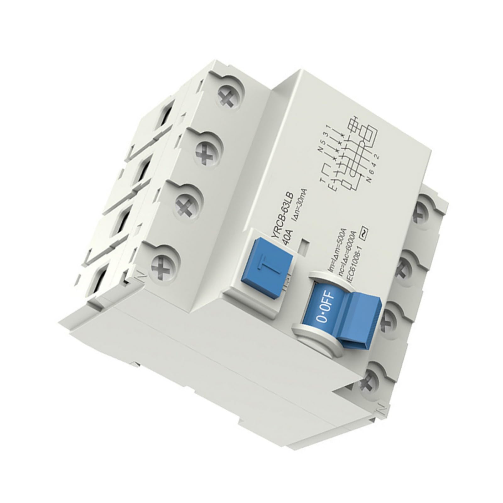 4p 63a 30 Styles Ein Din Rails Earth Leckage Strom Breaker Rest Stromkreise Brecher Reststromgerät 4p 63a 30 Styles Ein Din Rails Earth Leckage Strom Breaker Rest Stromkreise Brecher Reststromgerät von Bokcztml
