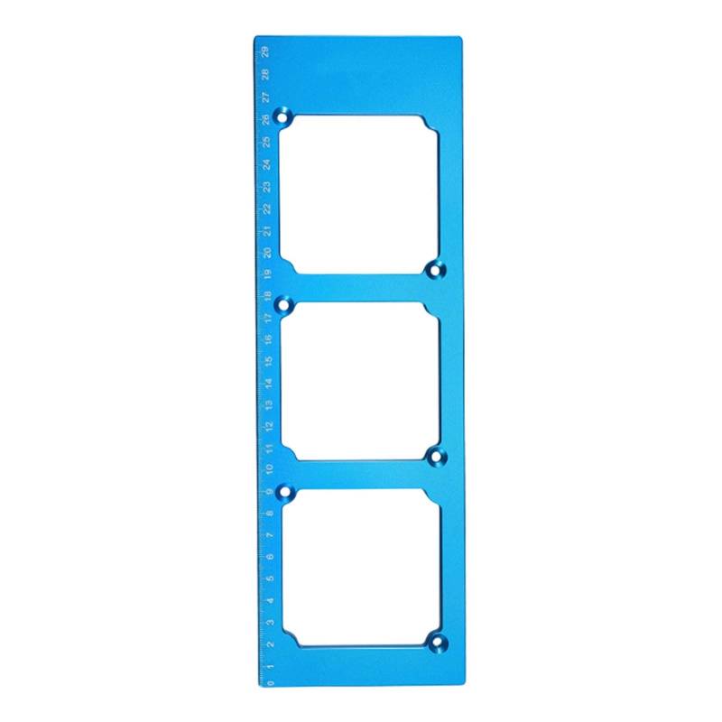 Bohrvorlage Starke Aluminium 86 Box Electrical Outlas Template Upgrades Für 86 Box Switching Sockel Ausschnitt von Bokcztml