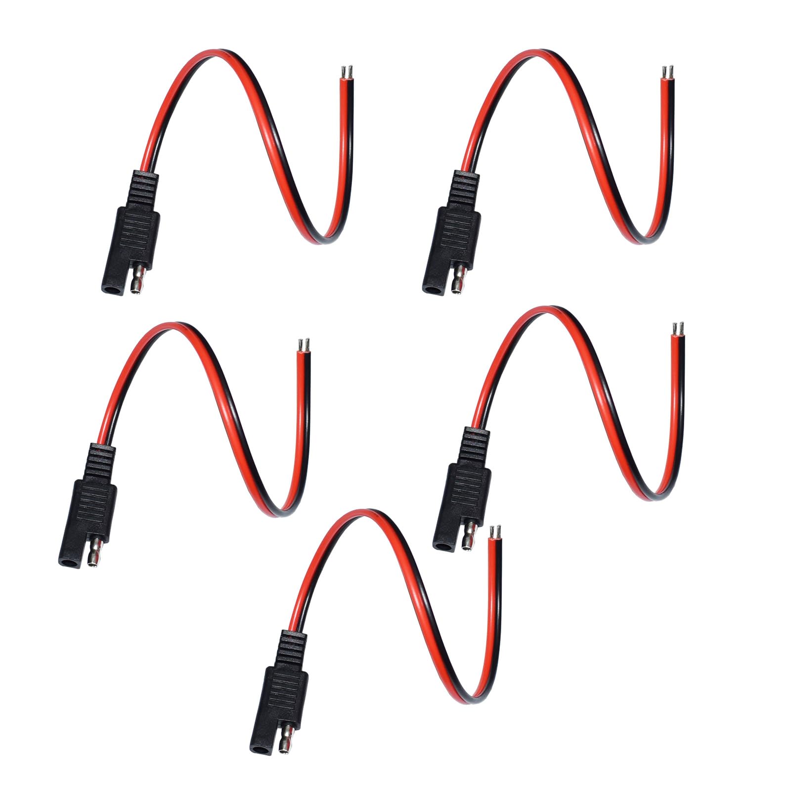 Packung Von 5 Praktischen Steckverbindern Kabel 12AWG 1 Fuß Für Solars Ausrüstungssysteme Und Schnelle Trennungsanwendungen Packung Von 5 Praktischen Steckverbindern Kabel 12AWG 1 Fuß Für Solars Ausrüstungssysteme Und Schnelle Trennungsanwendungen von Bokcztml