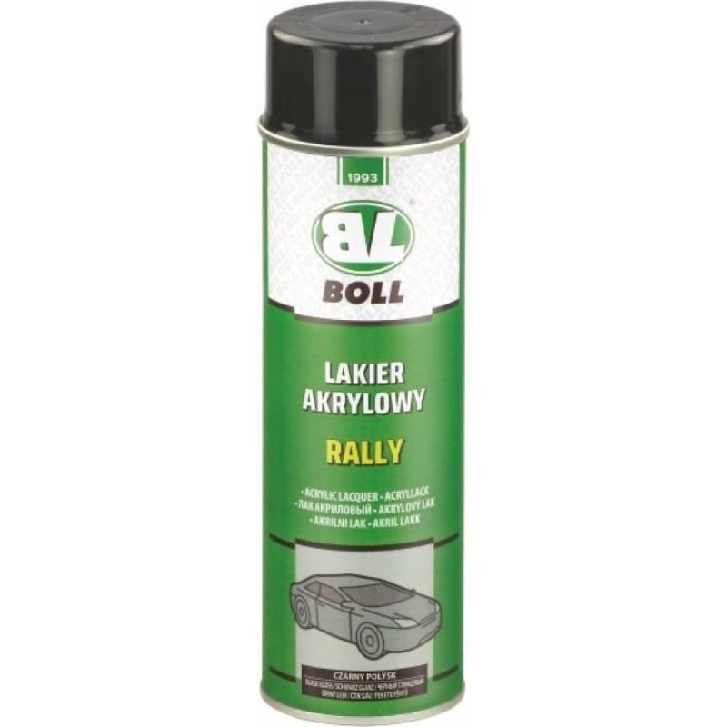 Boll 500 ml Acryllack SCHWARZ Glanz Spray Spraydose schnell trocknend 001012 von Boll