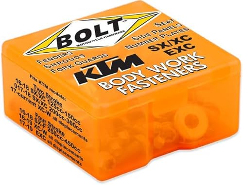 Bolt Mc Hardware KTM-16SXC17EXC KTM Karosseriebefestigungs-Set, Einheitsgröße von Bolt Motorcycle Hardware