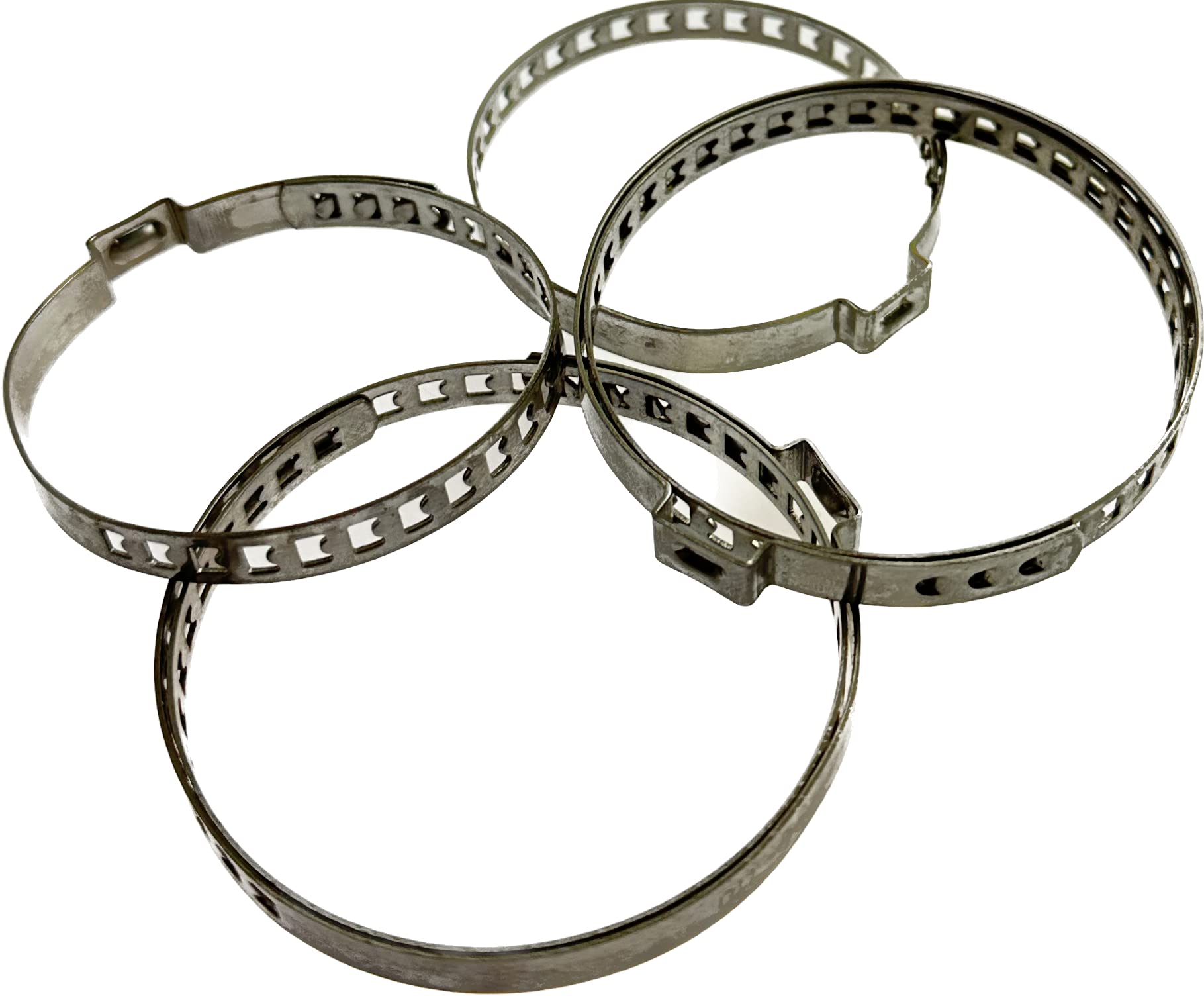 Boltza CV Boot Clips Edelstahl für Achsgelenk, CV Boot Clamp CV Boot Repair Kit, 25-50mm und 40-110mm, Set mit 2 Paar (4 Klemmen) von Boltza