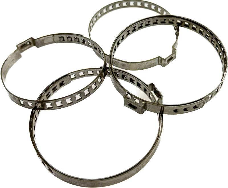Boltza CV Boot Clips Edelstahl für Achsgelenk, CV Boot Clamp CV Boot Repair Kit, 25-50mm und 40-110mm, Set mit 2 Paar (4 Klemmen) von Boltza