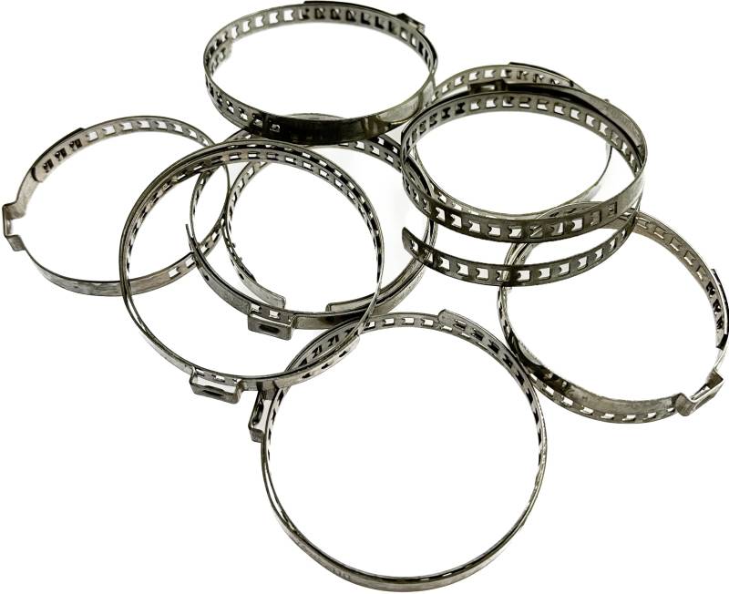 Boltza® CV Kofferraum-Clips, Edelstahl, für Achsgelenk (25–50 mm & 40–110 mm), 5 Paar (10 Klemmen) von Boltza