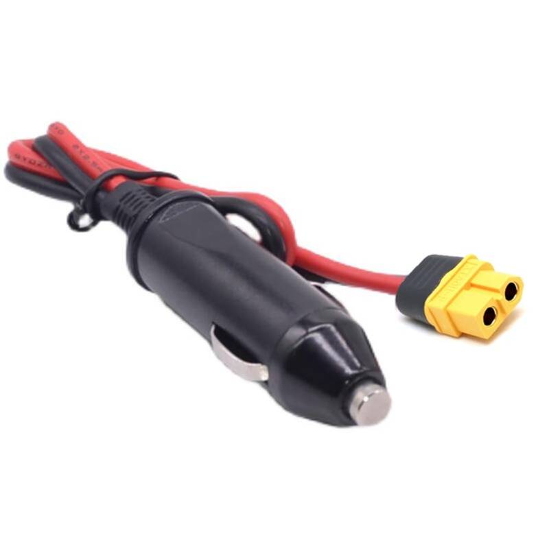 Bolwins G50SXT60 Adapterkabel Auto Zigarettenanzünder auf XT60 Buchse – 12V/24V kompatibel für Auto-Wechselrichter, Reifenfüller, Luftpumpe – Plug-and-Play mit 10A Sicherung von Bolwins