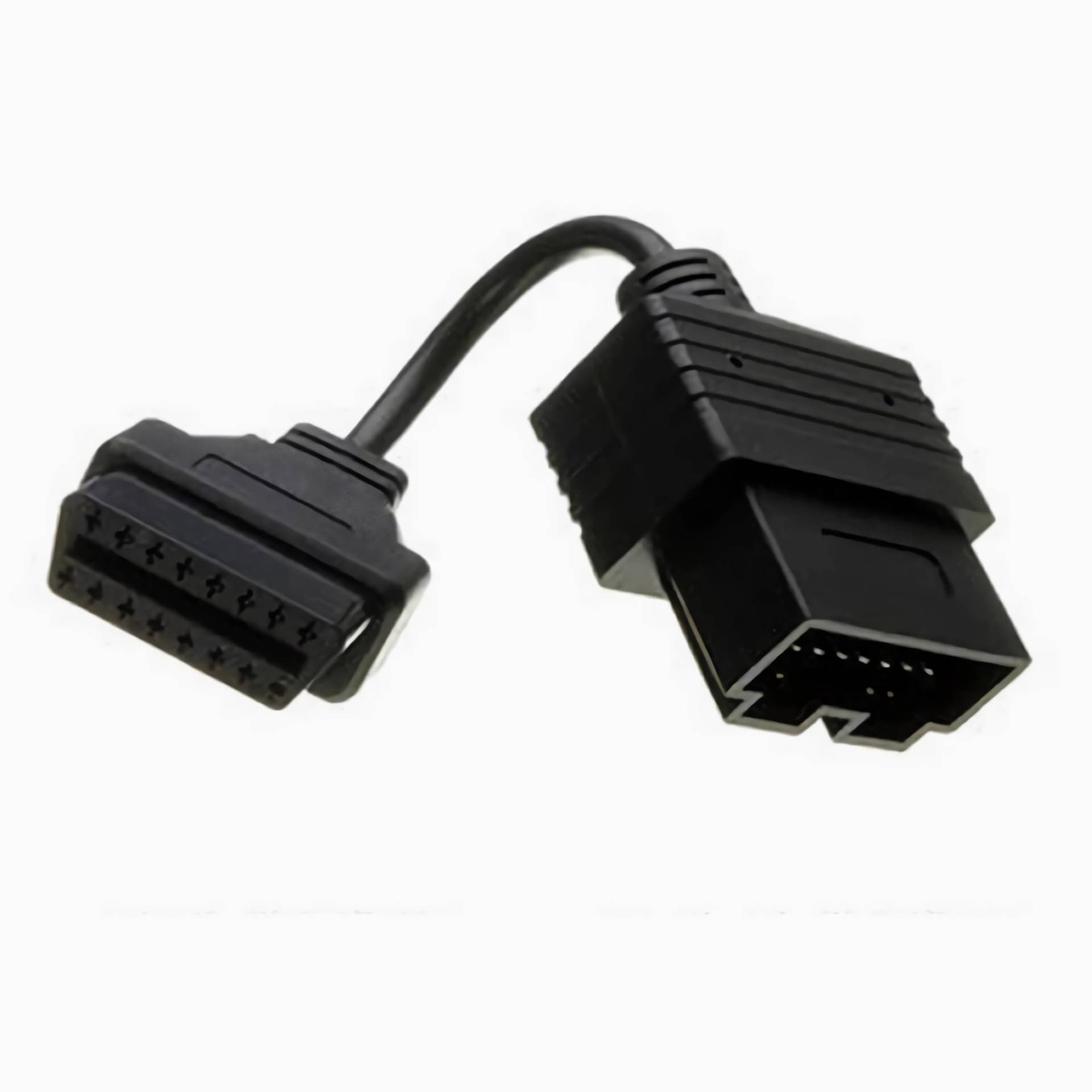 H87C Bolwins OBD 2 II Verlängerung Kabel 20Pin auf 16Pin Diagnose Adapter passend für Auto KIA Verbindungskabel OBD2, Diagnose Interface, ca. 20cm von Bolwins