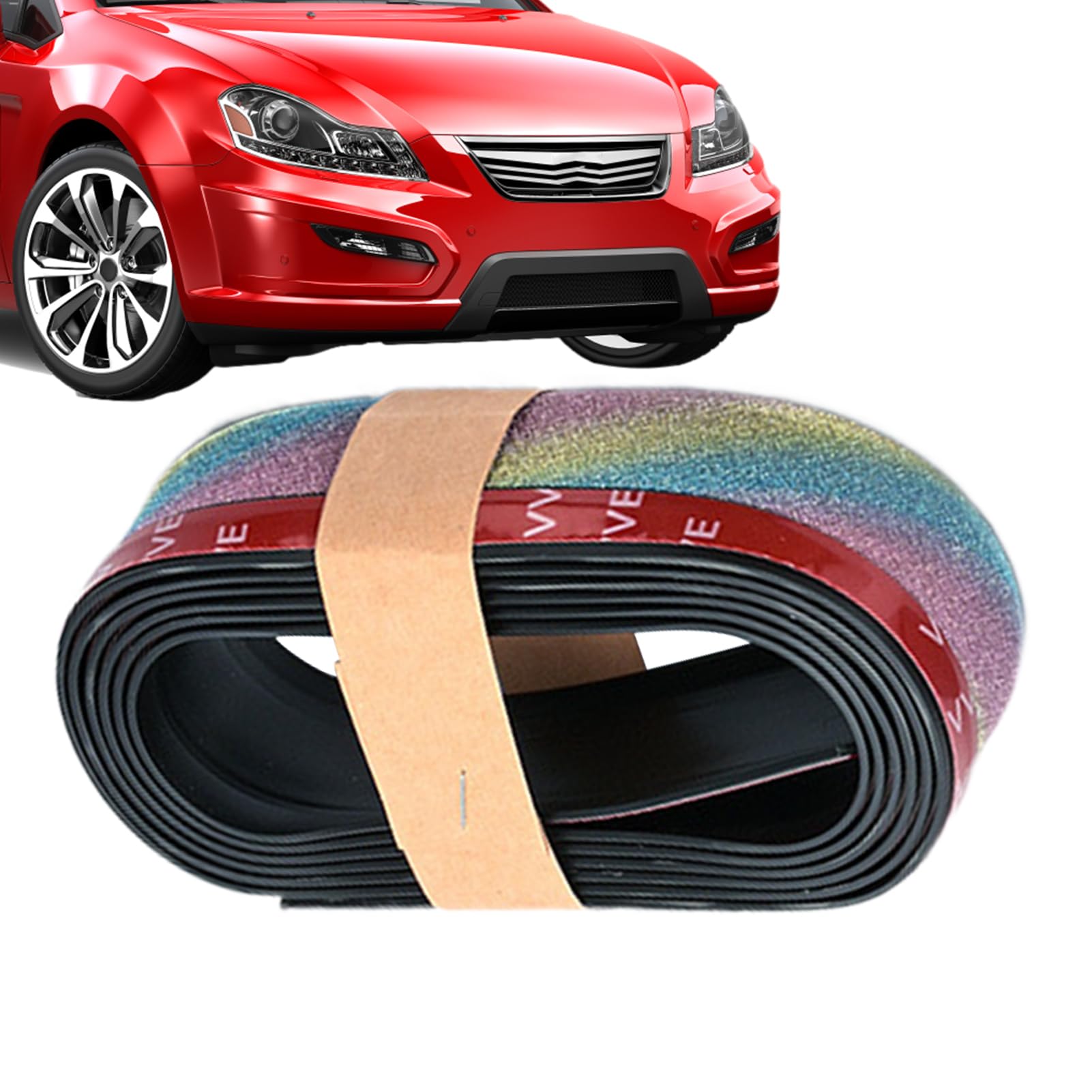 Bomefoi Frontspoiler,Seitenschürzen Frontspoiler - Flexible Schutzleiste mit weichem Schutzprofil, selbstklebend für Transporter, Kleinbus, Alltagsfahrten und Reisen Bomefoi Frontspoiler,Seitenschürzen Frontspoiler - Flexible Schutzleiste mit weichem Schutzprofil, selbstklebend für Transporter, Kleinbus, Alltagsfahrten und Reisen von Bomefoi