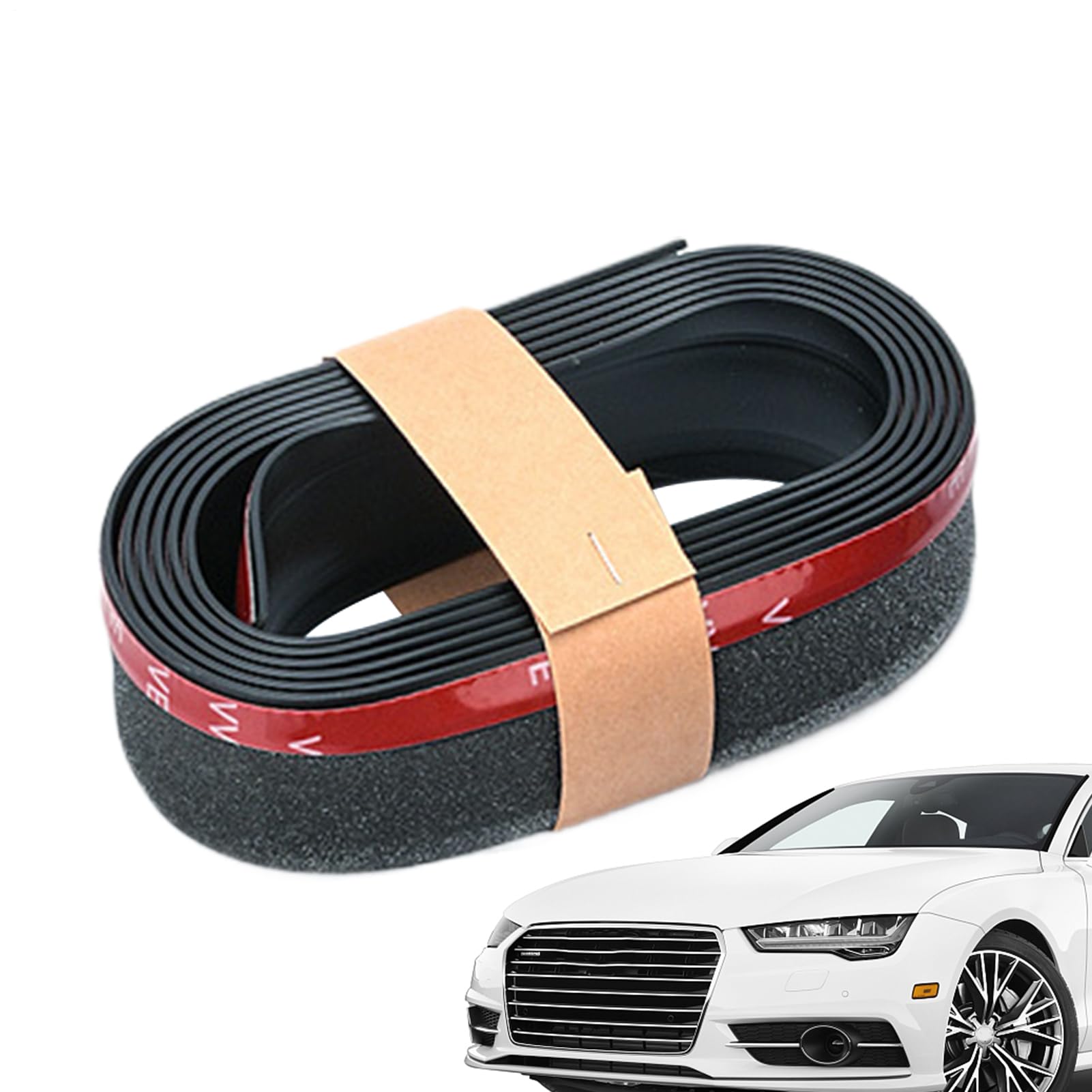 Bomefoi Frontspoiler - Seitenschürzen Frontspoiler - Flexible Gummi-Kantenschutzleiste selbstklebend für Reise & Outdoor-Fahrzeugaußenbereich Bomefoi Frontspoiler - Seitenschürzen Frontspoiler - Flexible Gummi-Kantenschutzleiste selbstklebend für Reise & Outdoor-Fahrzeugaußenbereich von Bomefoi