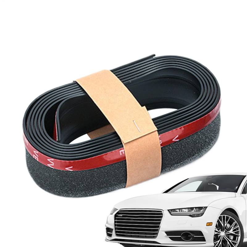 Bomefoi Frontspoiler - Seitenschürzen Frontspoiler - Flexible Gummi-Kantenschutzleiste selbstklebend für Reise & Outdoor-Fahrzeugaußenbereich von Bomefoi