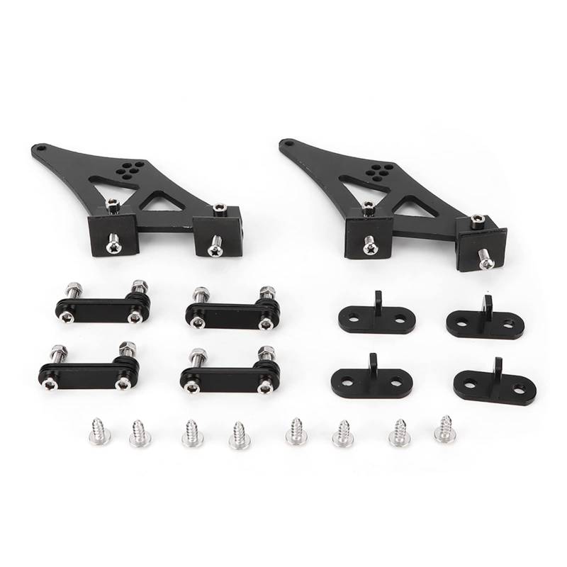 5 Spoiler -Halterung Klammern Universal Car CNC Aluminiumlegierung Heckflügel Rennspazierschwanz Spoiler Beine Bergklammern von Bonbela