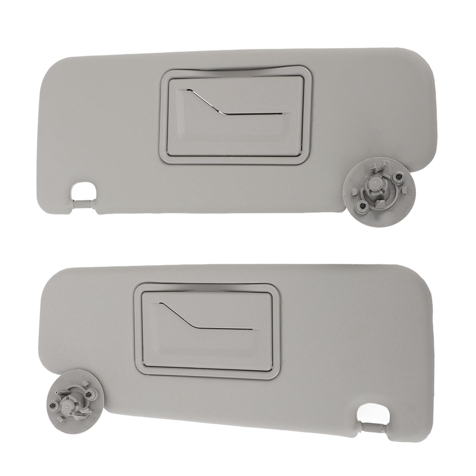 Linke Fahrerseite Sun Visier Rechts Beifahrerseite Sonnenvisier mit Spiegelersatz für Sonic Aveo 2012-2020 Graues ABS-Material Easy Installation Sonnenschutz Linke Fahrerseite Sun Visier Rechts Beifahrerseite Sonnenvisier mit Spiegelersatz für Sonic Aveo 2012-2020 Graues ABS-Material Easy Installation Sonnenschutz von Bonbela