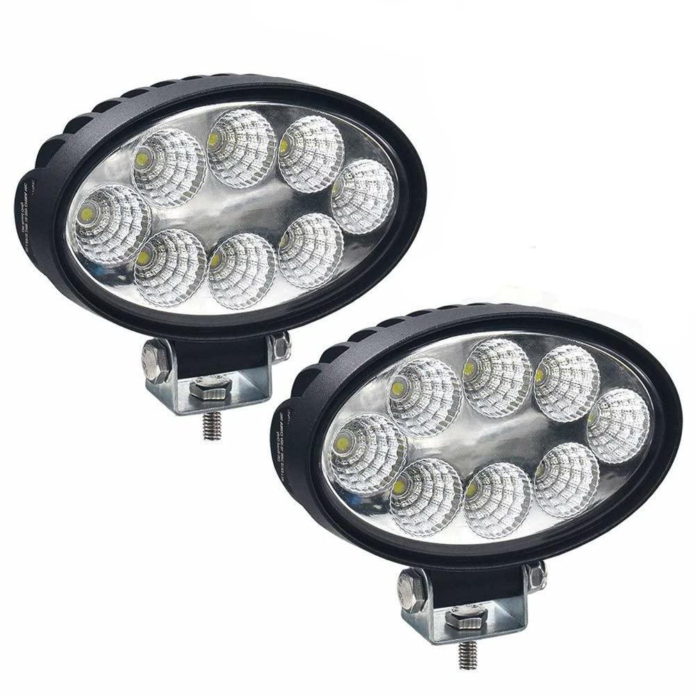 Boncak 2x24W Led Arbeitsscheinwerfer Motorrad 12volt led Weiß Oval Zusatzscheinwerfer Scheinwerfer Flutlicht für Offroad Fahrrad Bagger Boncak 2x24W Led Arbeitsscheinwerfer Motorrad 12volt led Weiß Oval Zusatzscheinwerfer Scheinwerfer Flutlicht für Offroad Fahrrad Bagger von Boncak