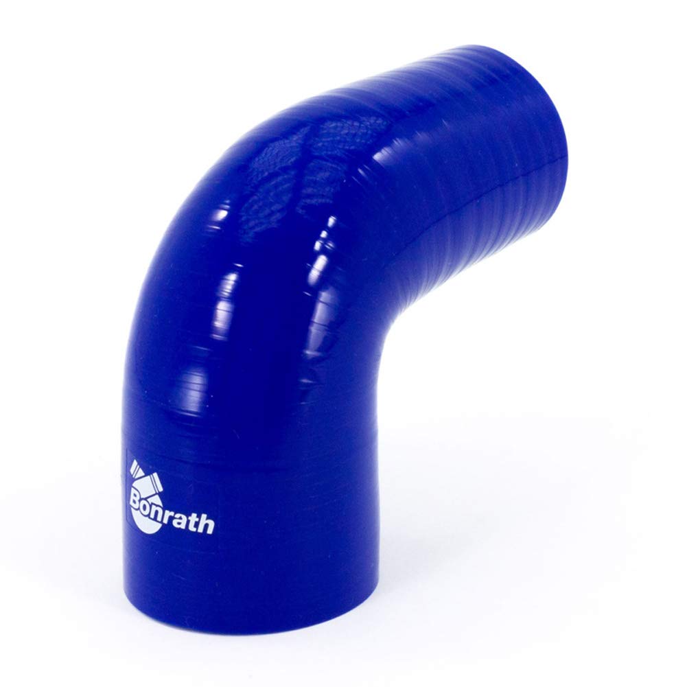 Bonrath Silikonschlauch Minderer 90 Grad Ecke - Länge:50mm - Ø45>38mm Bonrath Silikonschlauch Minderer 90 Grad Ecke - Länge:50mm - Ø45>38mm von Bonrath
