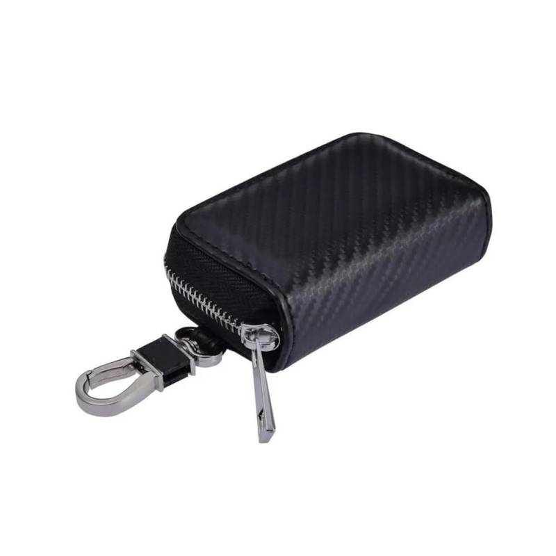RFID-abgeschirmte Signaltasche mit Reißverschluss, Faraday-Autoschlüsseletui, Signalabschirmung, Tasche, GPS-Signalblockiertasche von BooeDareno