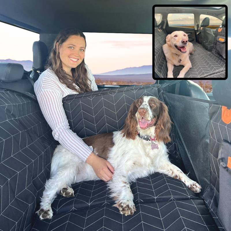Umwandelbare Rücksitzverlängerung für Hunde, Auto, Autositz von Boops & Floofs