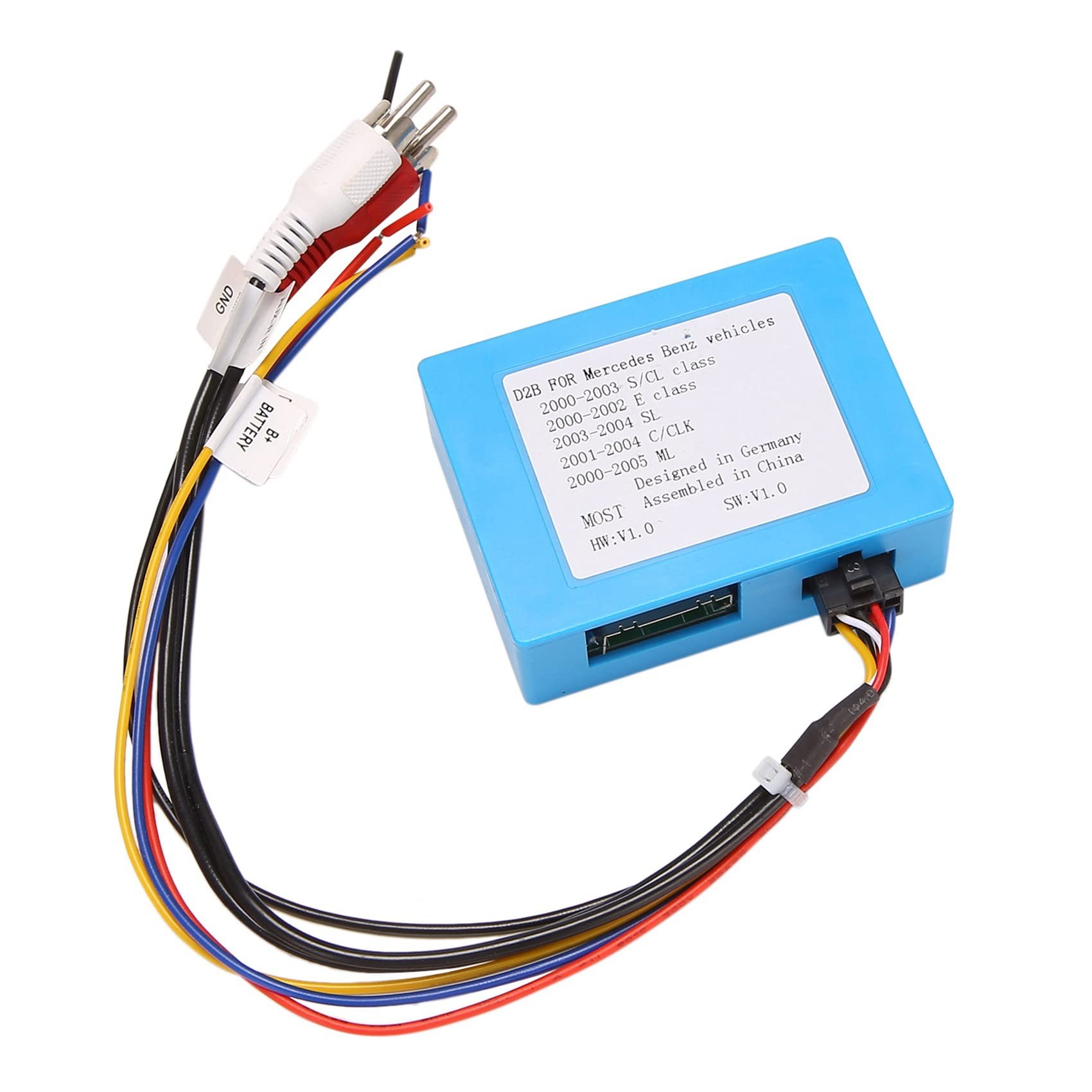 Booso Auto D2B Digital Data Glasfaser Decoder die Meisten Kasten Autoradio Adapter für Ml Sl ECS CLK Booso Auto D2B Digital Data Glasfaser Decoder die Meisten Kasten Autoradio Adapter für Ml Sl ECS CLK von Booso