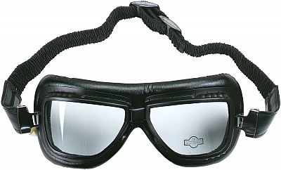 Booster Flying Tiger, Motorradbrille - Schwarz von Booster