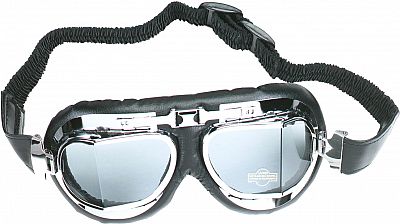 Booster Mark 4, Motorradbrille - Silber von Booster