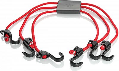 Booster Octopus, Gepäckspinne - Rot/Schwarz von Booster