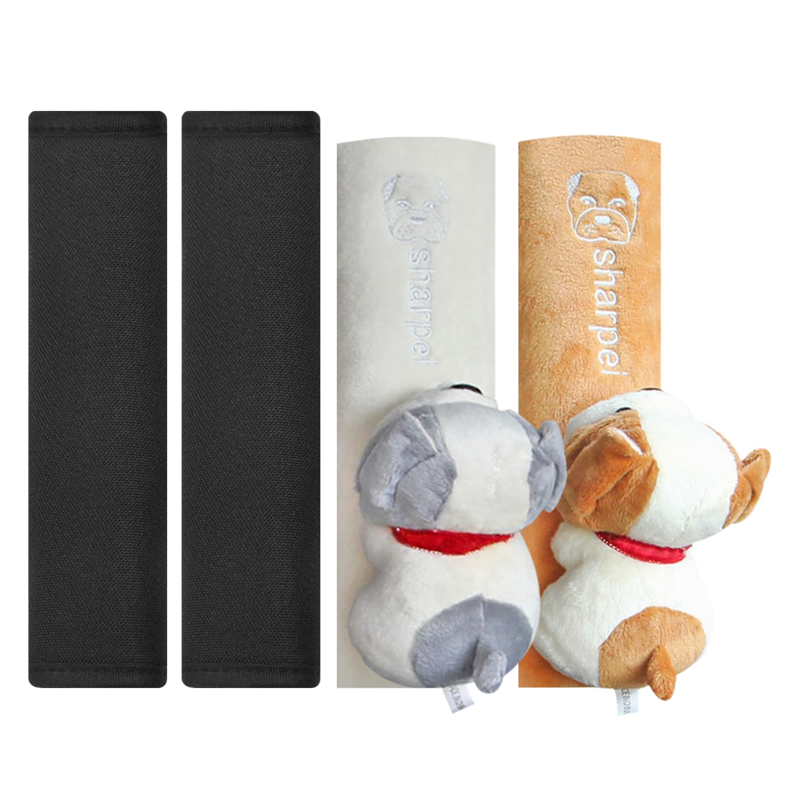 4 Pcs Gurtpolster Auto Autogurtpolster Erwachsene Cartoon Auto Gurtschutz Sicherheitsgurt Polster Autogurt Polster Gurtschoner Schulterpolster Polsterung für Sitzgurt im Auto für Kinder und Erwachsene 4 Pcs Gurtpolster Auto Autogurtpolster Erwachsene Cartoon Auto Gurtschutz Sicherheitsgurt Polster Autogurt Polster Gurtschoner Schulterpolster Polsterung für Sitzgurt im Auto für Kinder und Erwachsene von Bootoow
