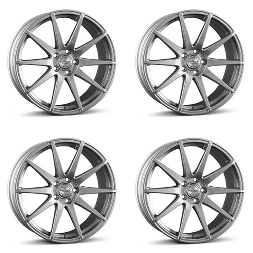 4x Borbet Felgen GTX 8x19 ET44 5x112 titan glossy kompatibel mit VW Beetle Cross Golf e-Golf Eos Golf ID.3 ID.4 ID.5 Jetta Passat von Borbet