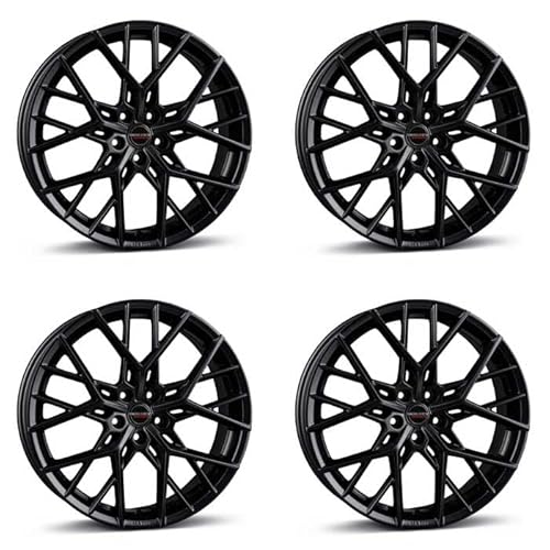 4x Borbet Felgen BY 8x18 ET30 5x112 black matt kompatibel mit Audi A3 A4 A5 A6 A7 A8 Q2 Q3 Q5 RS Q3 S3 S4 S5 S6 SQ2 von Borbet