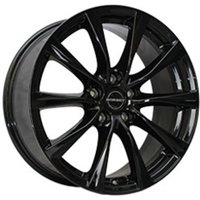 Alufelge 17 zoll BORBET RE 5x114,3 7,5J ET48, Farbe Schwarz von Borbet