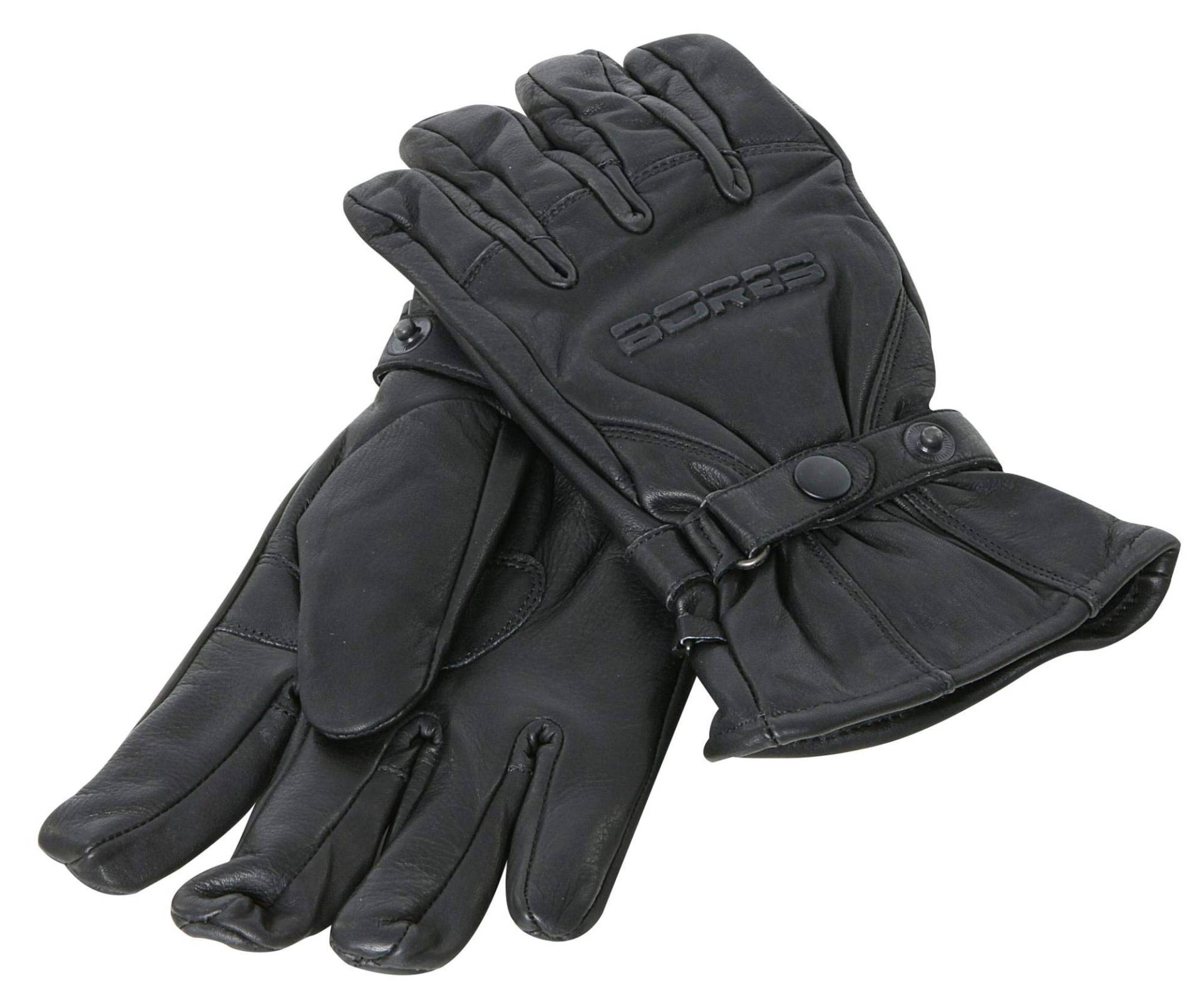 Bores Classico Motorradhandschuhe, Aniln Rindsleder, Schwarz, Größe 13.0 von Bores