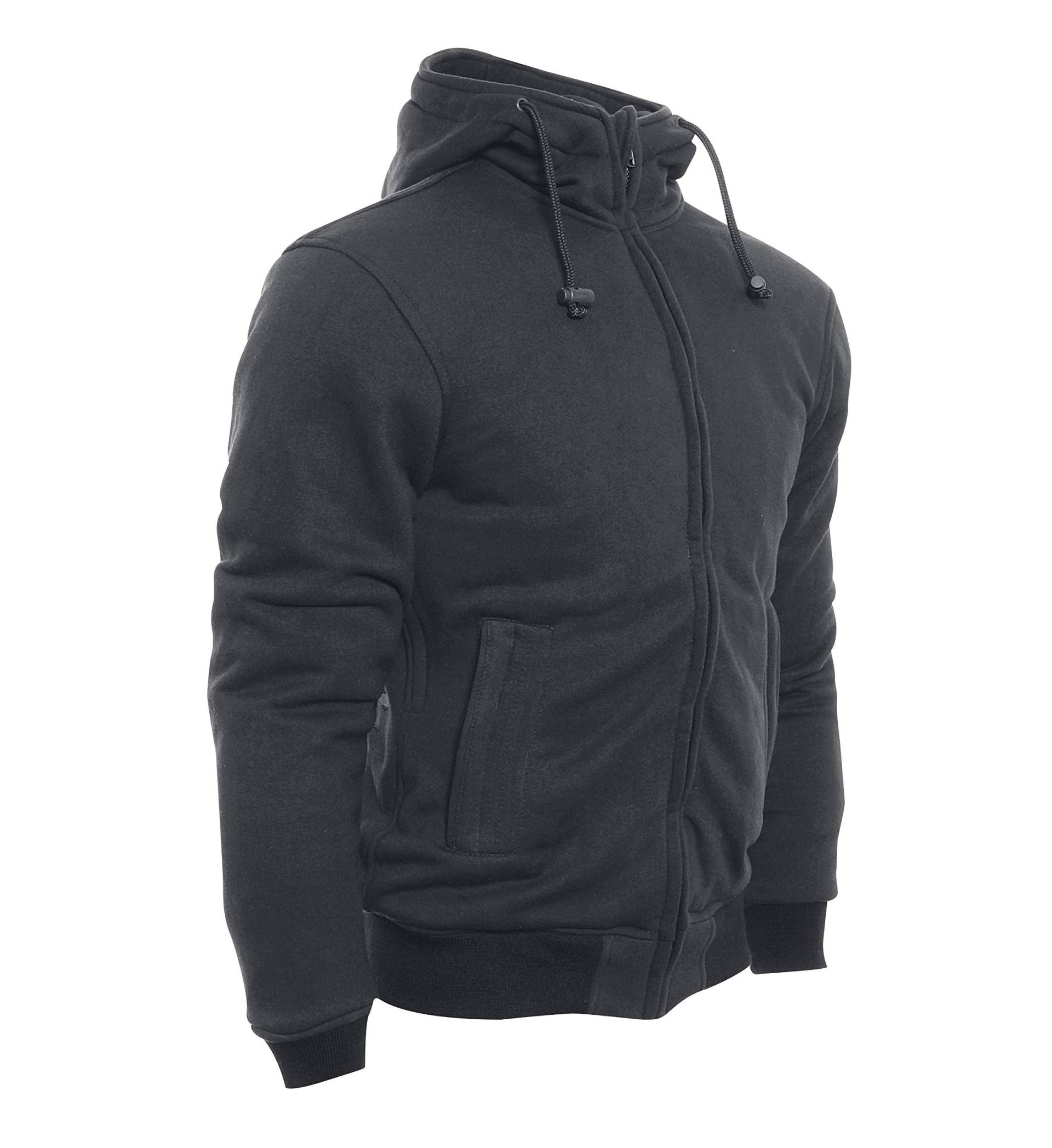 Bores Safety 3 Baumwolle Hoodie, Wasserabweisend, Reißfest, Schwarz, Größe 3XL Bores Safety 3 Baumwolle Hoodie, Wasserabweisend, Reißfest, Schwarz, Größe 3XL von Bores