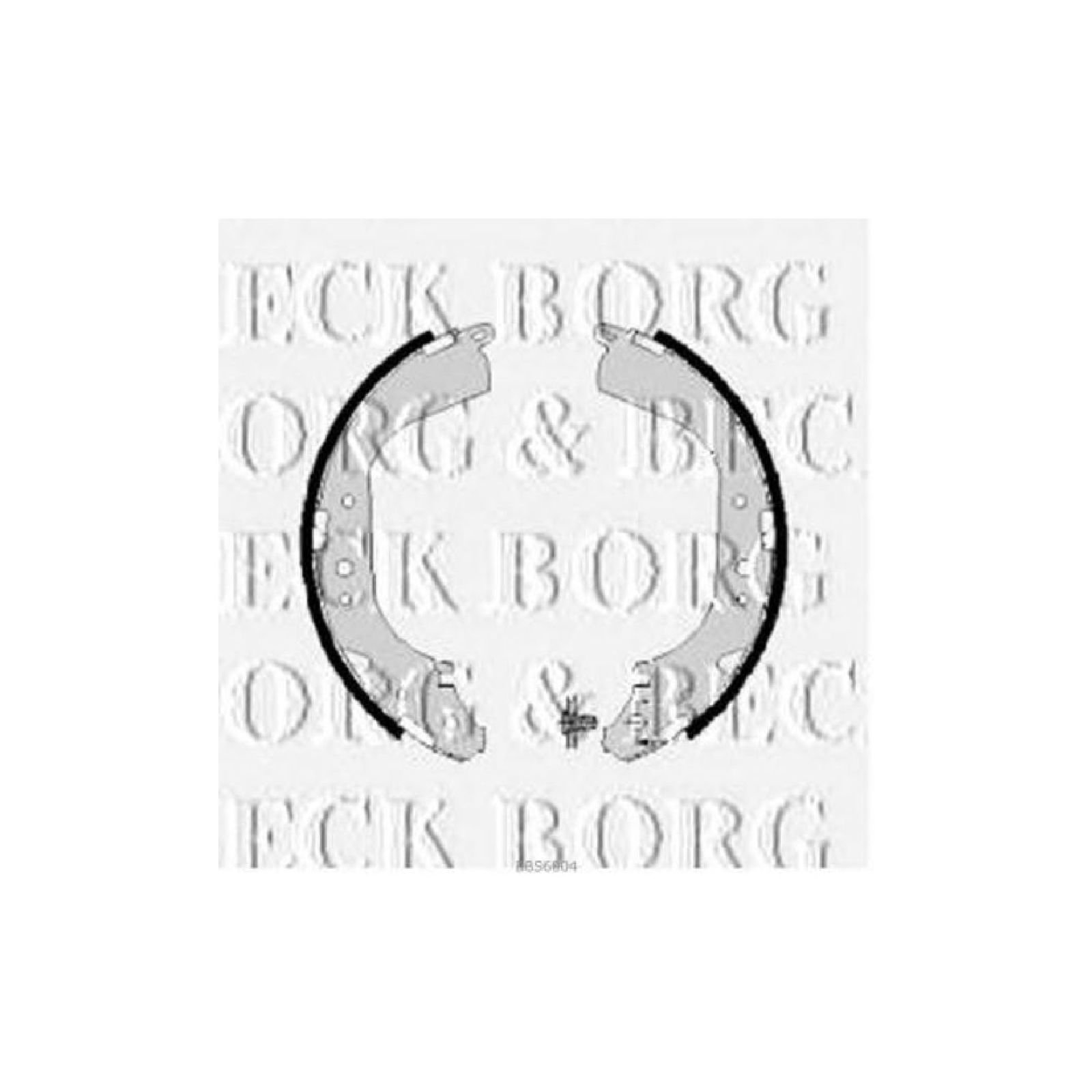 BBS6004 Borg & Beck Bremsbacken OE Qualität von Borg & Beck