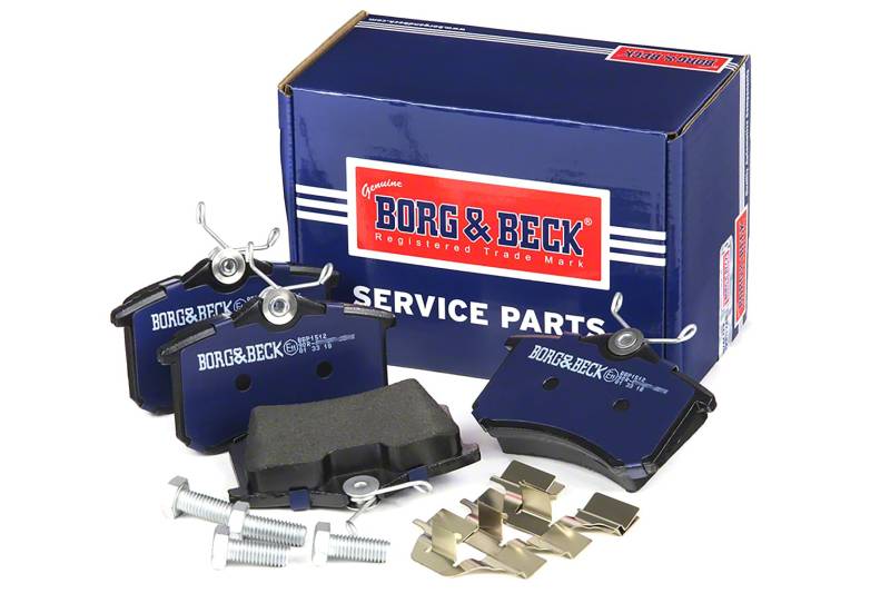Borg & Beck BBP1512 Bremsbelagsatz - (4-teilig) von Borg & Beck