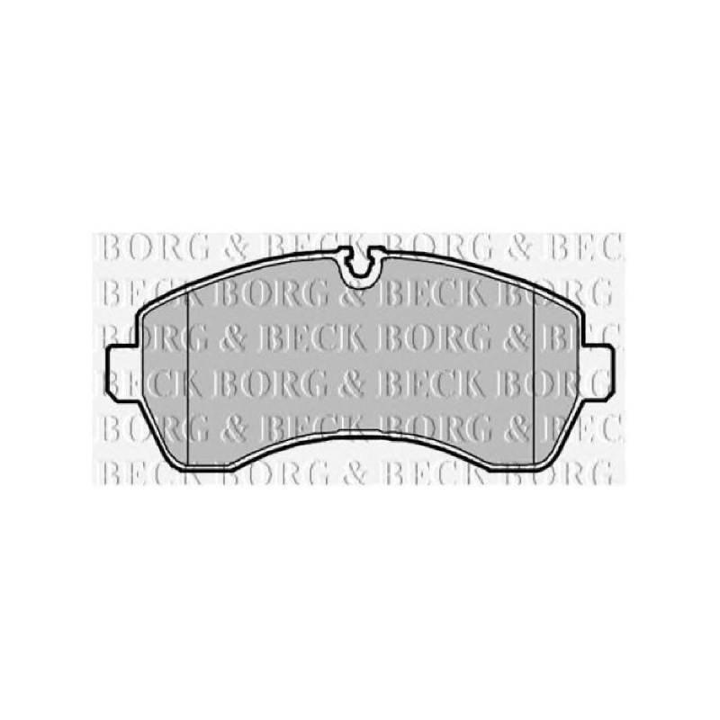 Borg & Beck BBP2147 Bremsbelagsatz - (4-teilig) von Borg & Beck