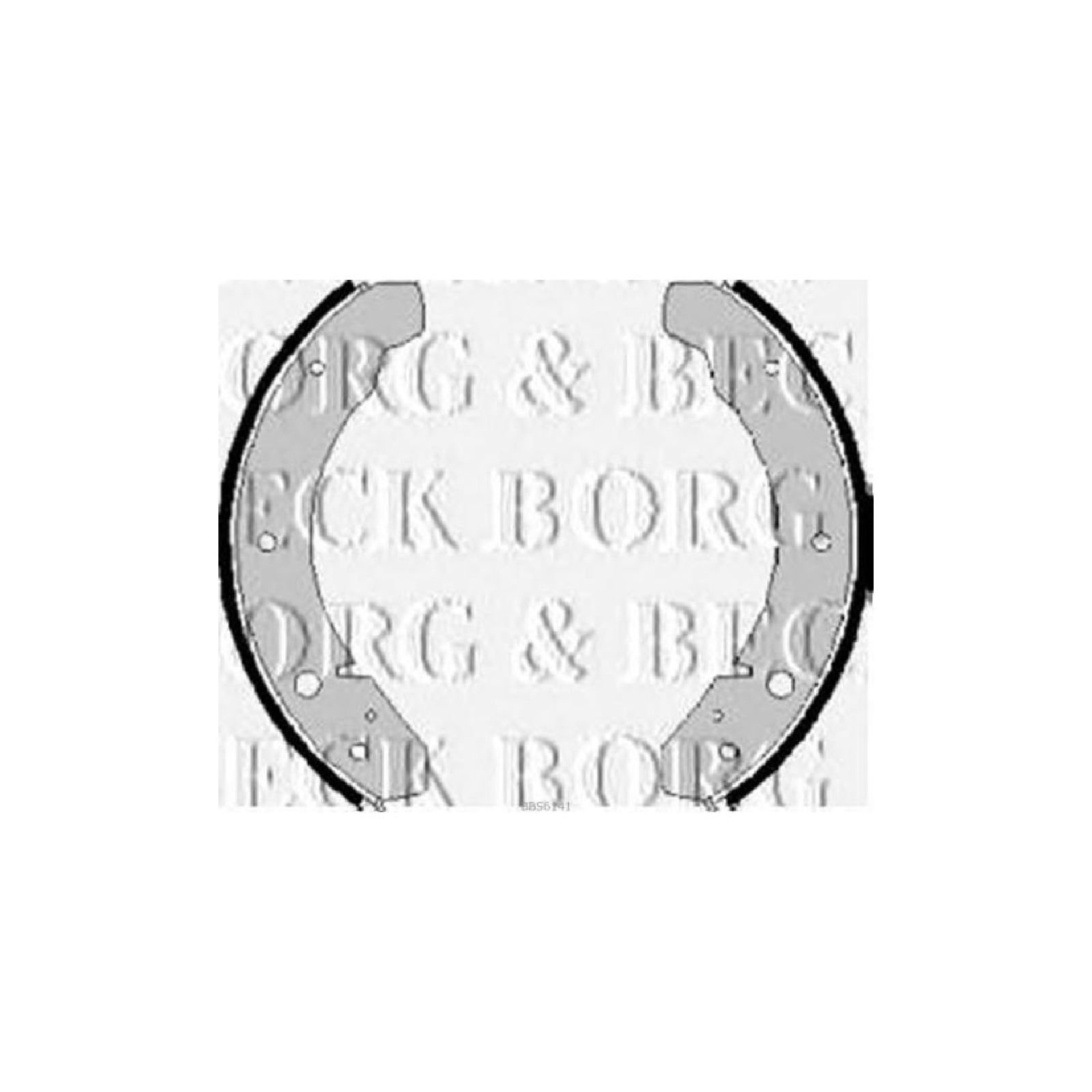 Borg & Beck BBS6141 Bremsbackensatz von Borg & Beck