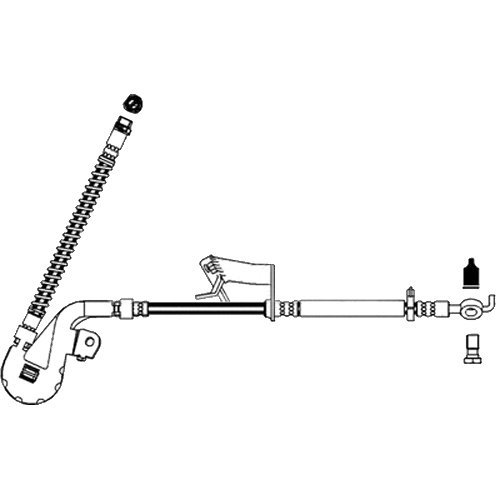 Borg & Beck bbh8191 Bremsschläuche und Zubehör von Borg & Beck