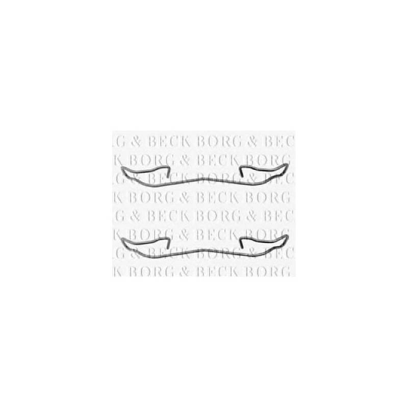 Borg & Beck bbk1039 Scheibenbremse – ACCESSORY KIT von Borg & Beck