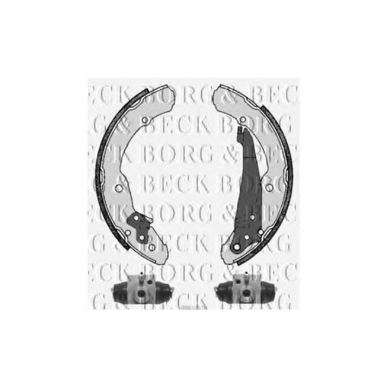 Borg & Beck bbs1067 K vormontiert Bremsbackensatz von Borg & Beck