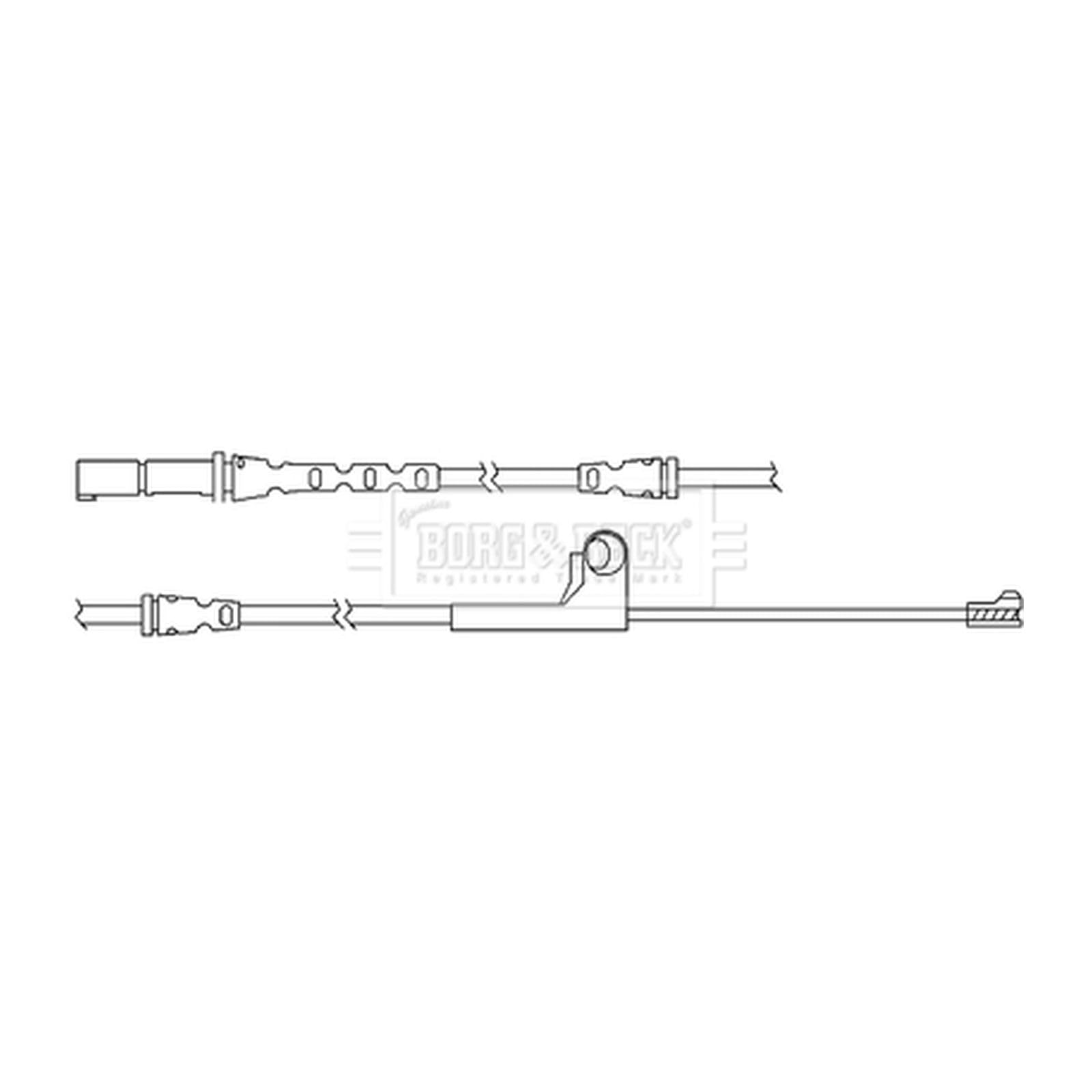 Borg & Beck bwl3065 tragen Blei (ein Paar) von Borg & Beck