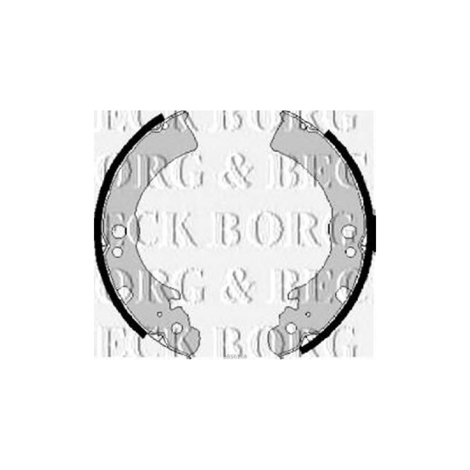 Bremsbacken Alfa von Borg & Beck