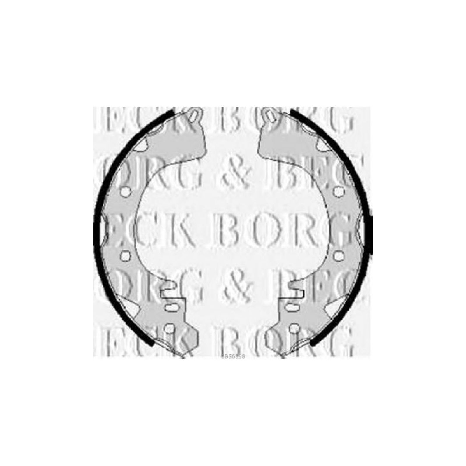 bbs6098 Borg & Beck Bremsbacken OE Qualität von Borg & Beck