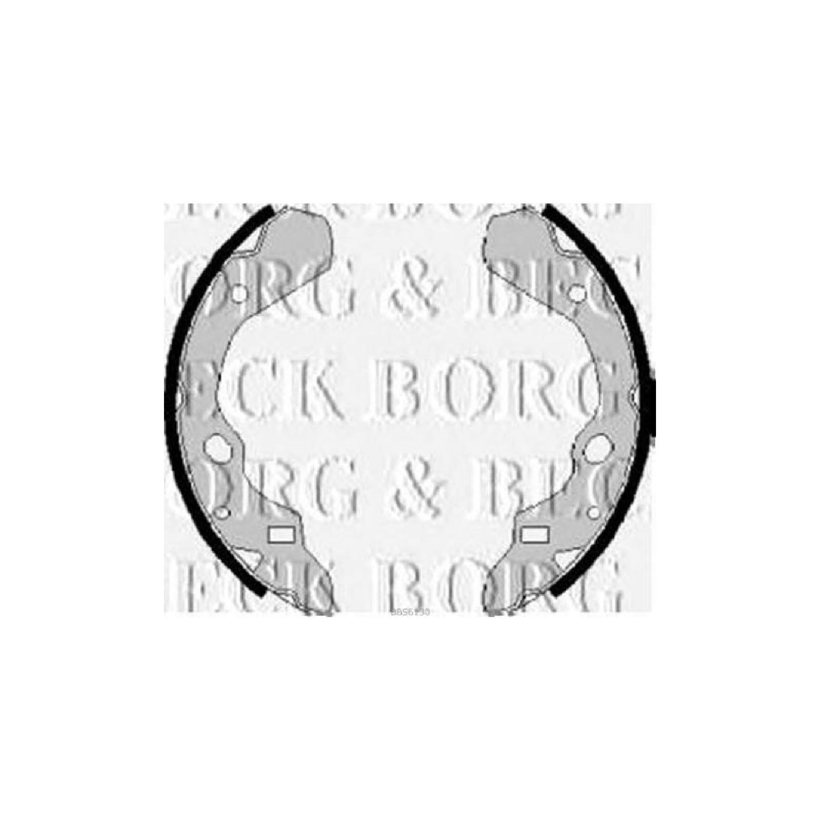 bbs6130 Borg & Beck Bremsbacken OE Qualität von Borg & Beck