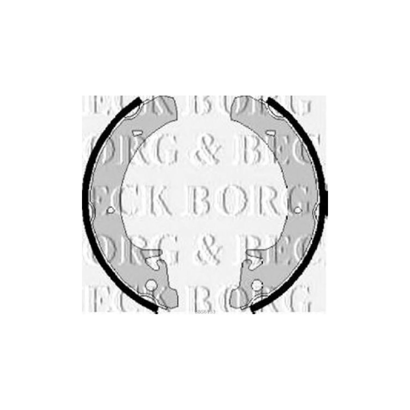 bbs6133 Borg & Beck Bremsbacken OE Qualität von Borg & Beck