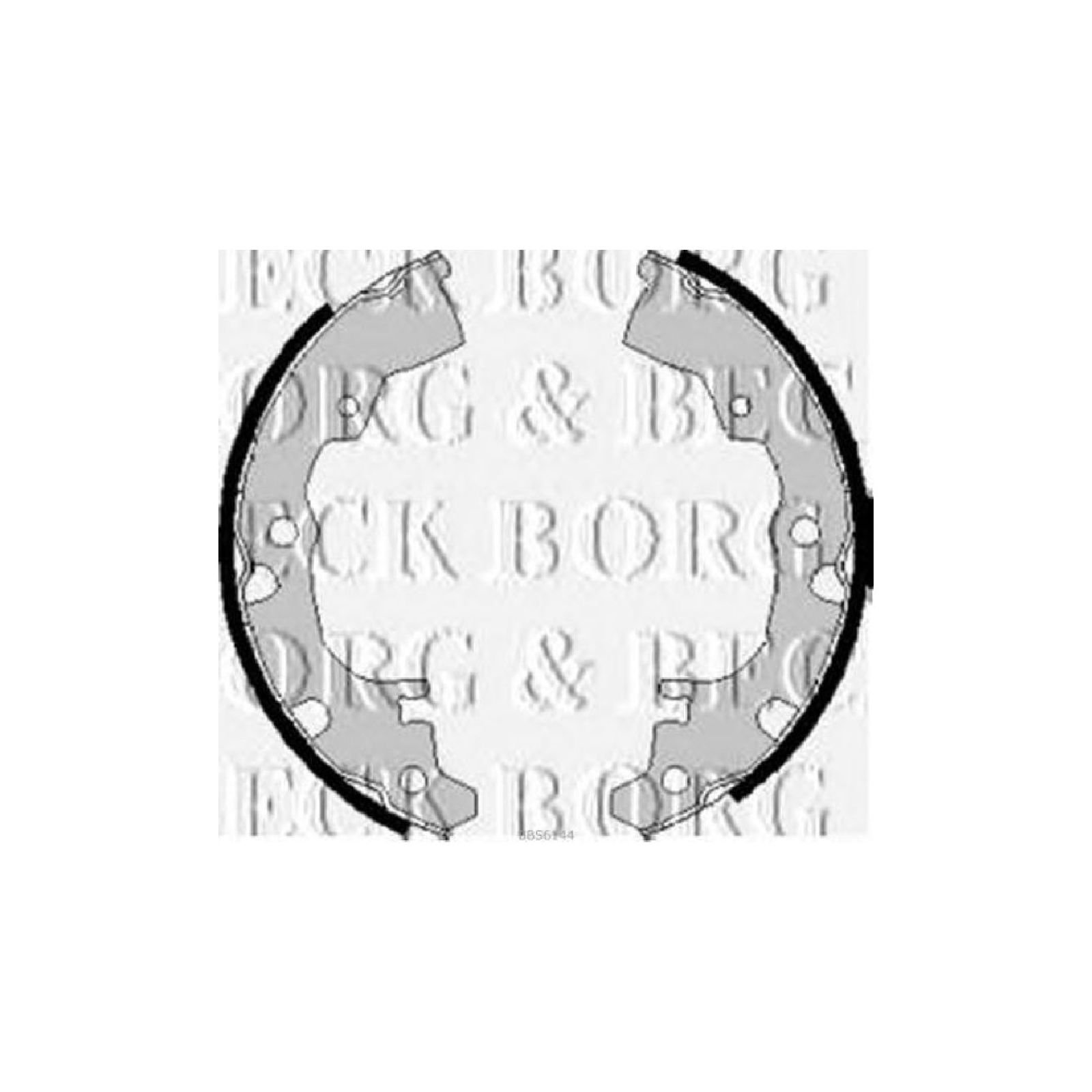 bbs6144 Borg & Beck Bremsbacken OE Qualität von Borg & Beck