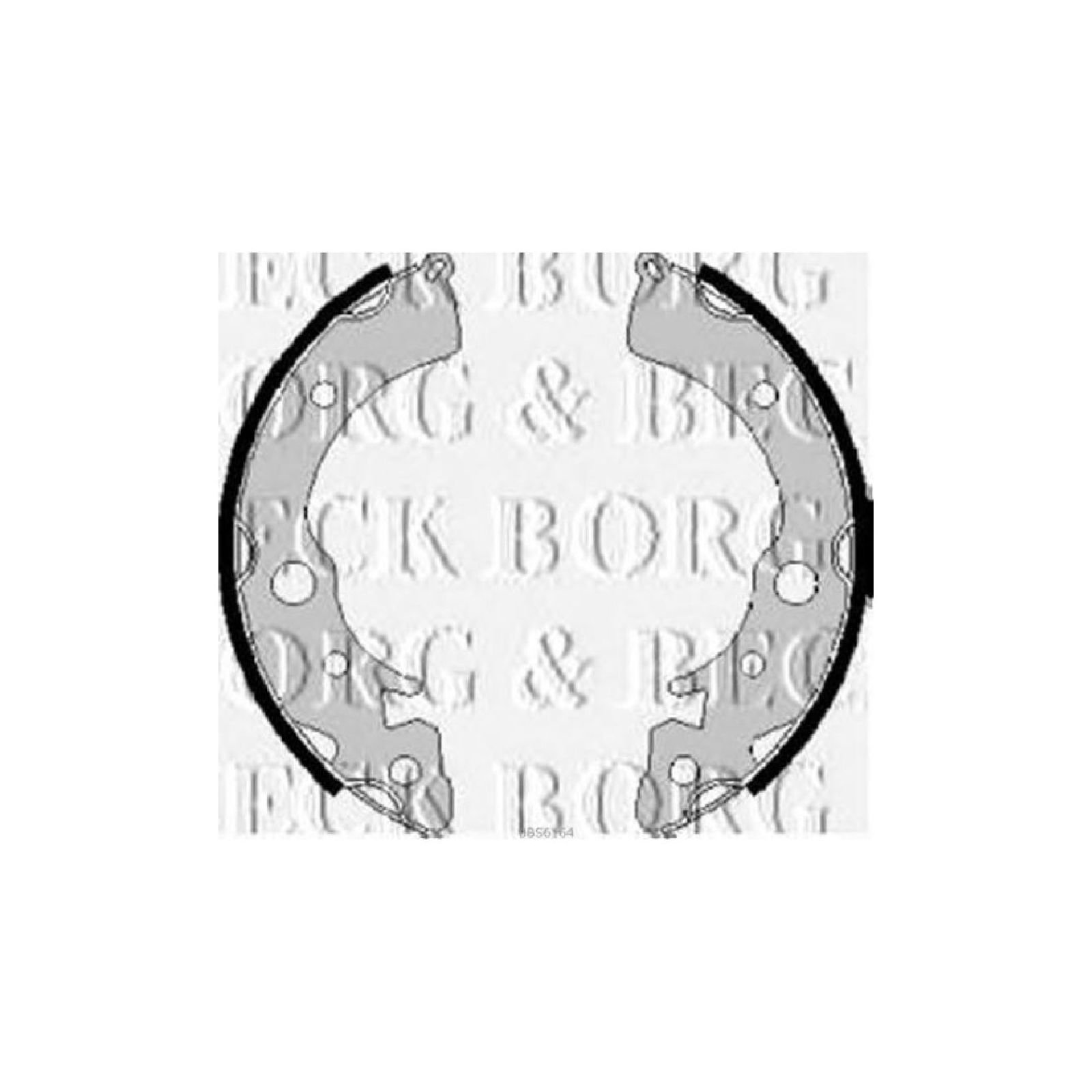 bbs6164 Borg & Beck Bremsbacken OE Qualität von Borg & Beck