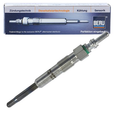 Beru 1x Glühkerze GN046 [Hersteller-Nr. GN046] für Alfa Romeo, Audi, Chrysler, Dodge, Ford, Jeep, Opel, Plymouth, Rover, Seat, Skoda, Vauxhall, VW von BERU